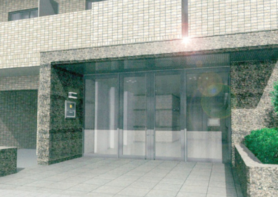 エントランス　ルーブル大島弐番館