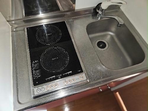 キッチン　備品や設備仕様は号室等により異なります現地をご確認下さい。