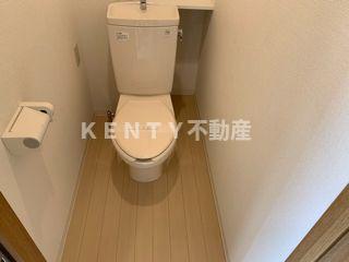 トイレ　トイレもきれいです