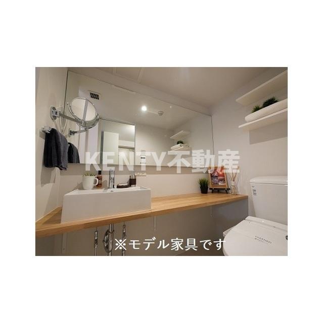 洗面設備　洗面所です