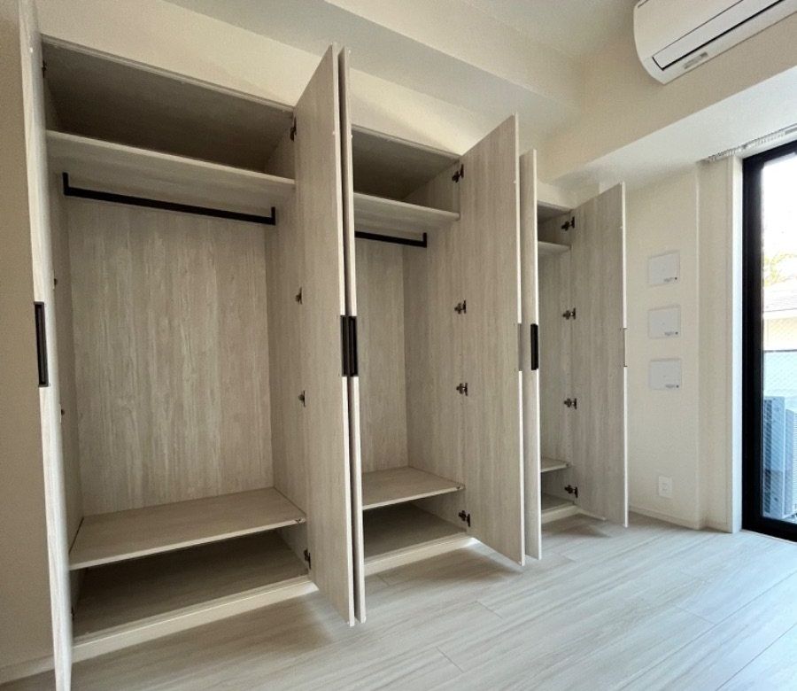 収納　写真は同タイプ住居です。