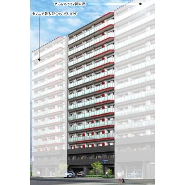 建物外観　外観パース