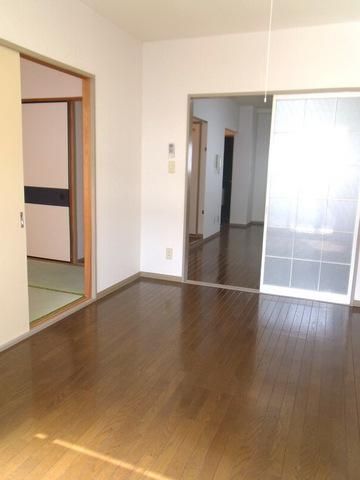 その他　バルコニーから見るお部屋