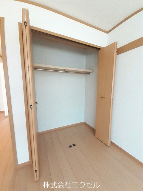 収納　クローゼット付き。