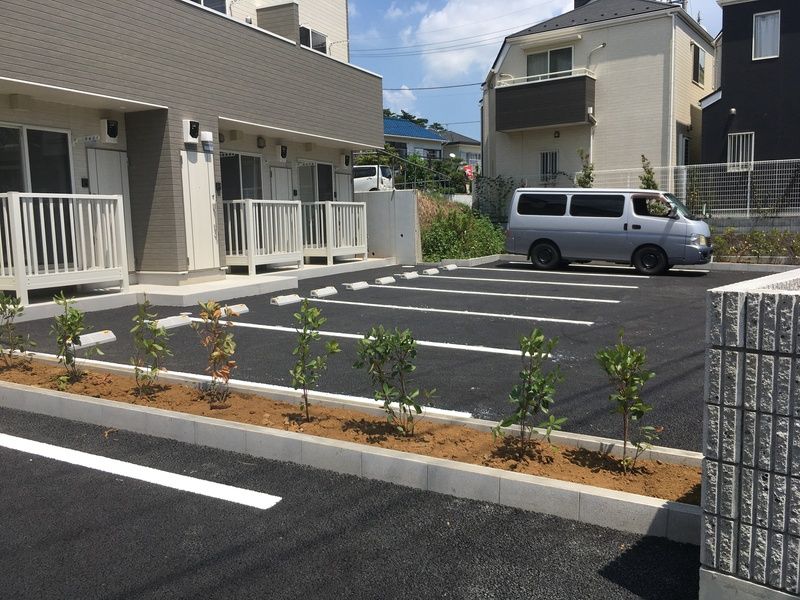 駐車場　駐車場完備です