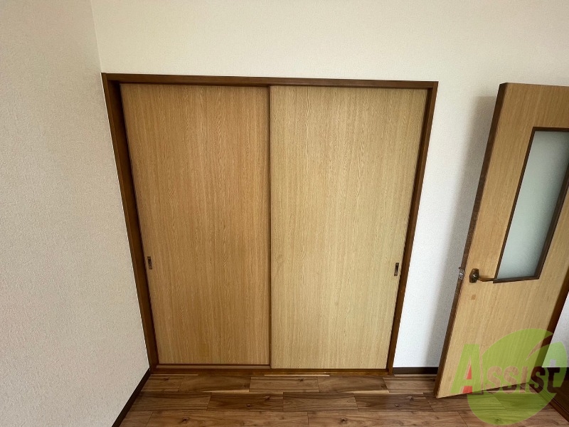収納　こちらは押し入れになります。たくさん収納できそうです。
