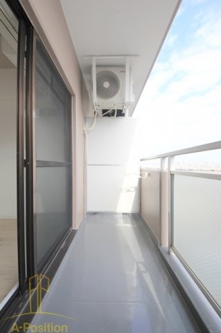 バルコニー　北梅田サニーアパートメント