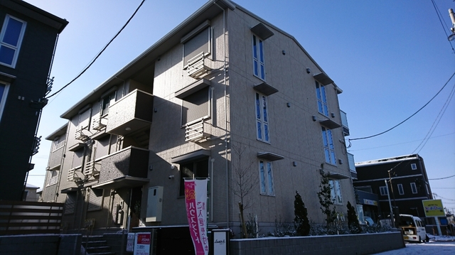 建物外観　防犯に安心のオートロック