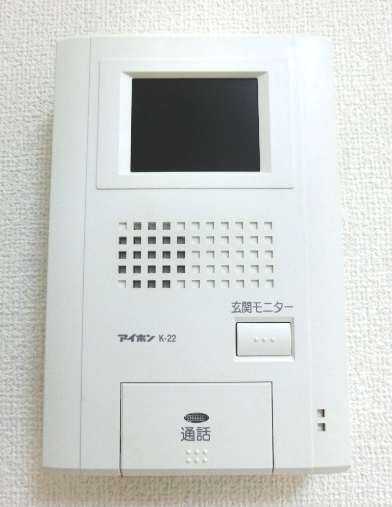 セキュリティ　※別部屋参考写真☆モニター付インターホン☆