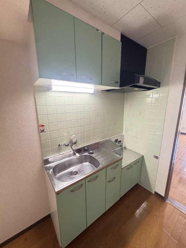 キッチン　２口コンロ設置可キッチン！