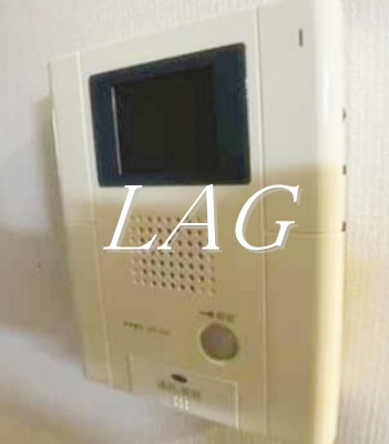 セキュリティ　モニター付インターホンです。