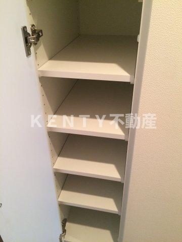 収納　収納のためのスペースです