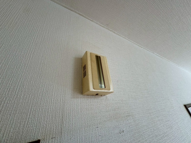 セキュリティ　来客時にはこちらのチャイムが鳴りますよ。