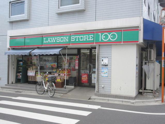 コンビニ　ローソンストア100（コンビニ）まで163m
