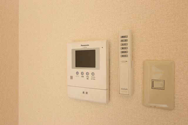 セキュリティ　モニターホンでセキュリティも安心です
