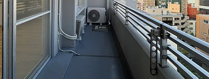 バルコニー　アクティ目黒駅前１号棟