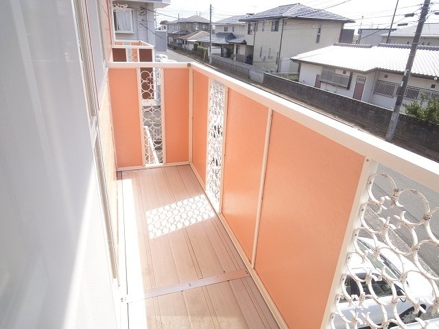 バルコニー　広々としたバルコニーです