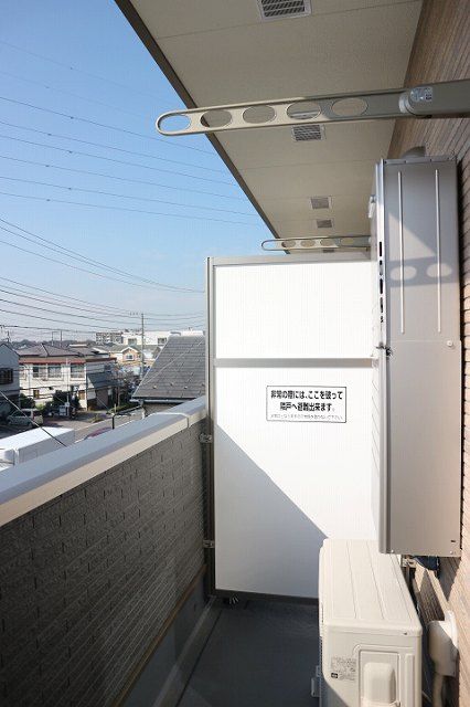 バルコニー　※同物件、同タイプのお部屋です