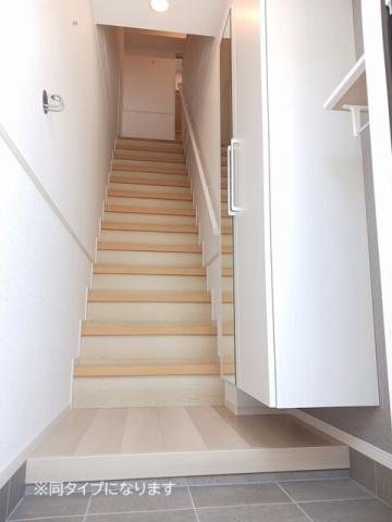 玄関　※同タイプ部屋の写真です。