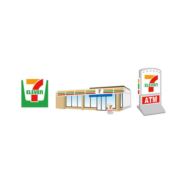 コンビニ　セブンイレブン越谷大成町店（コンビニ）まで638m
