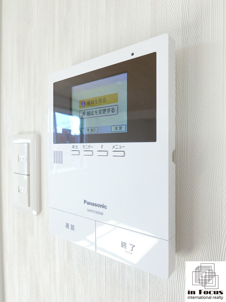 セキュリティ　来客の顔が見える安心のTVモニターホン