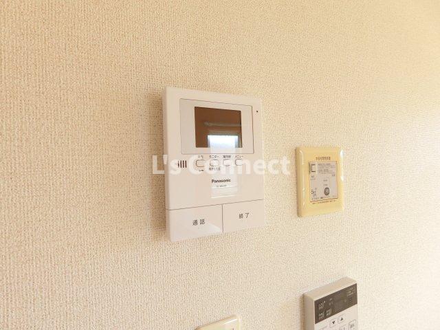 セキュリティ　突然の来客もＴＶモニターホンでしっかり確認。