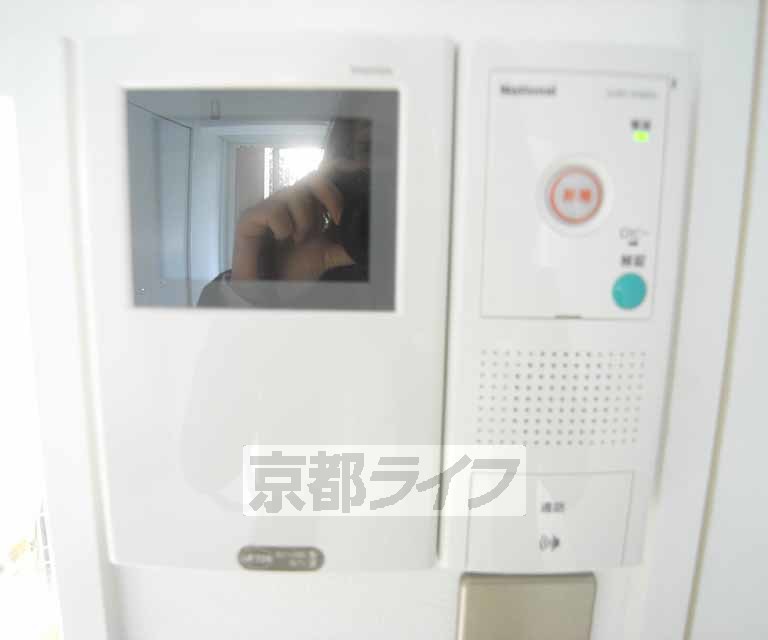 セキュリティ　来客も安心です。