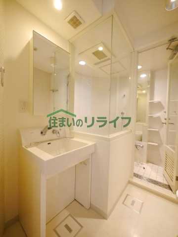 洗面設備　プラウドフラット新宿御苑