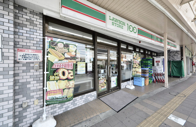 コンビニ　ローソンストア100 LS追浜駅前店（コンビニ）まで224m