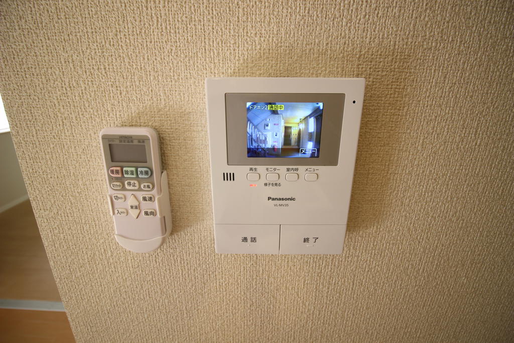 セキュリティ　TVモニター：画像は同社類似物件の写真
