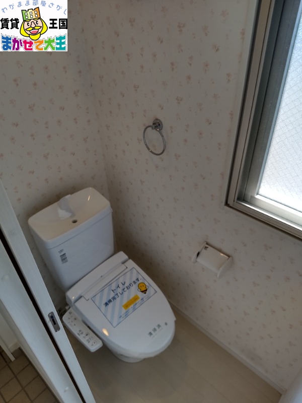 長崎電軌本線 長崎駅前駅 徒歩3分 7階建 築11年のトイレ写真
