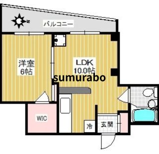 東武伊勢崎線 竹ノ塚駅 徒歩11分 4階建 築35年の間取り写真