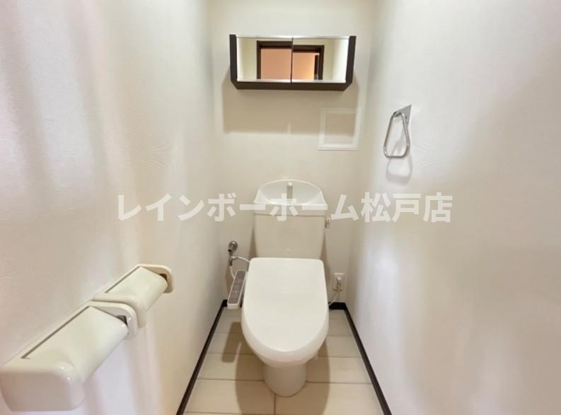 トイレ　ゆったりとした空間のトイレです