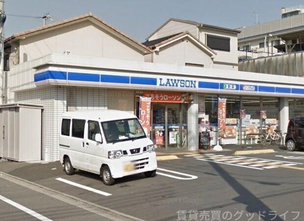コンビニ　ローソン西ノ京南上合町店（コンビニ）まで450m