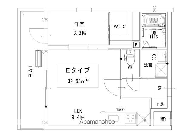 ＪＲ鹿児島本線 春日駅 徒歩6分 4階建 築7年の間取り写真