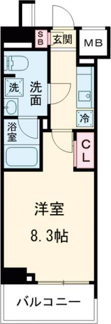 メインステージ大山IIの間取り写真
