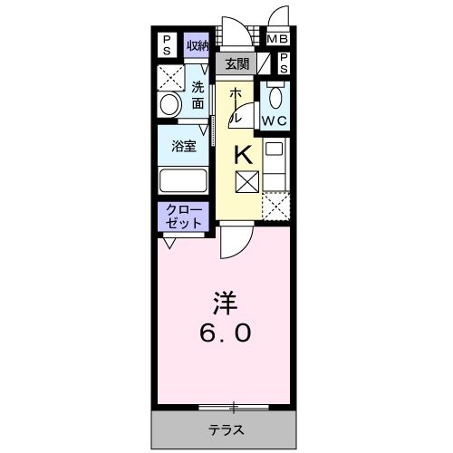 Liberty 1860の間取り写真