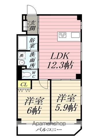 Astoltiaの間取り写真
