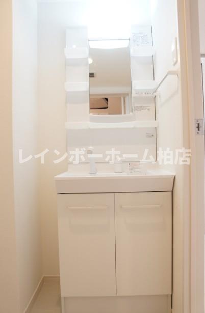 洗面設備　洗面所です