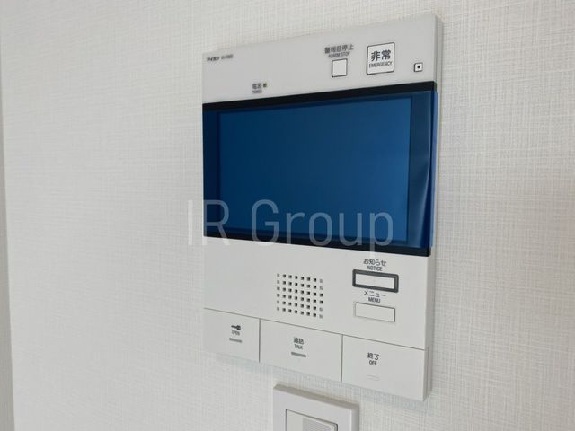 セキュリティ　モニター付きインターホン
