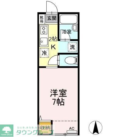 メゾンドールの間取り写真