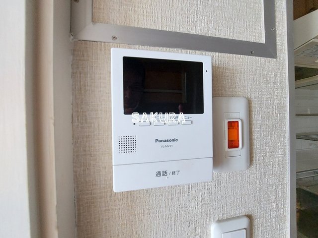 セキュリティ　安心のモニター付きインターホンです♪