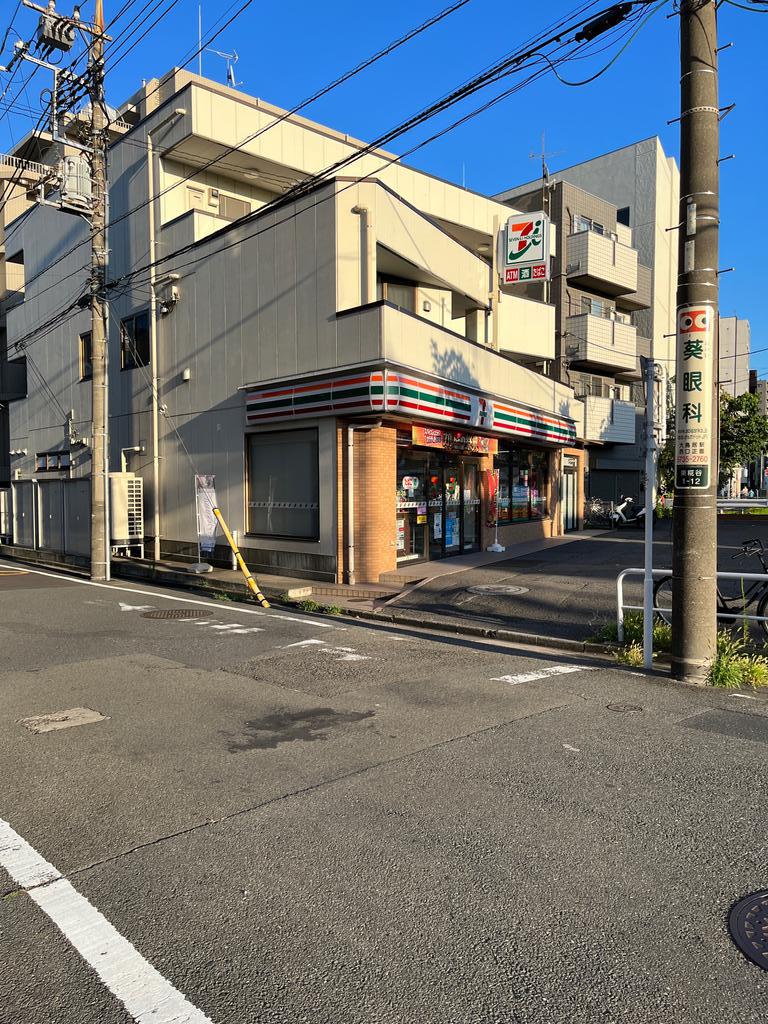 コンビニ　セブンイレブン大田区仲糀谷店（コンビニ）まで383m