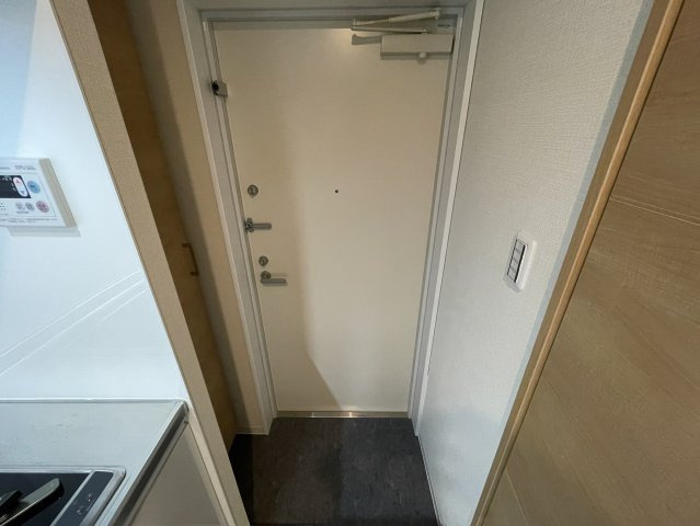 玄関　ダブルロックで安心です。
