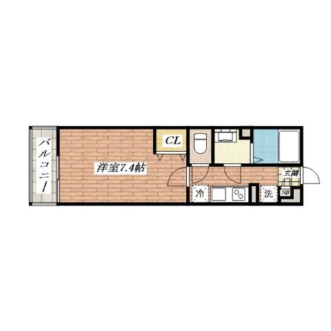 リブリ・茨木春日IIの間取り写真