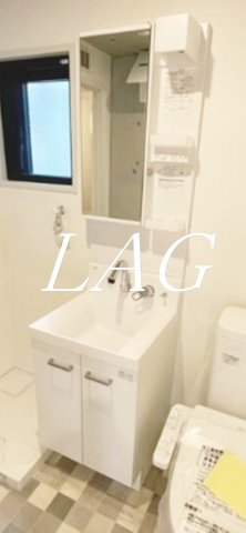 洗面設備　洗面台です。