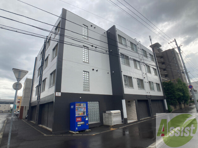 建物外観　札幌市東区北三十五条東「サンテモンターニュ」
