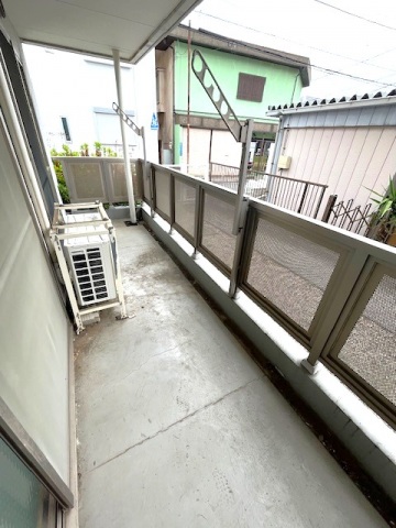 バルコニー　※他号室の写真です。