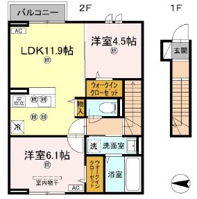 D-ROOM・STの間取り写真