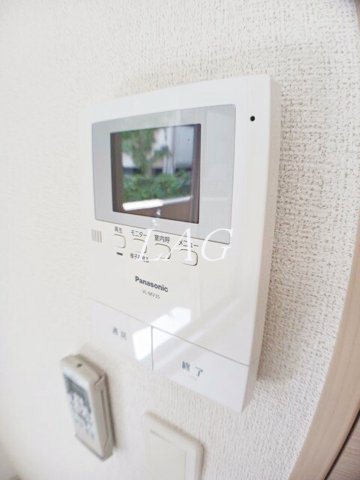 セキュリティ　モニター付きインターホンです。